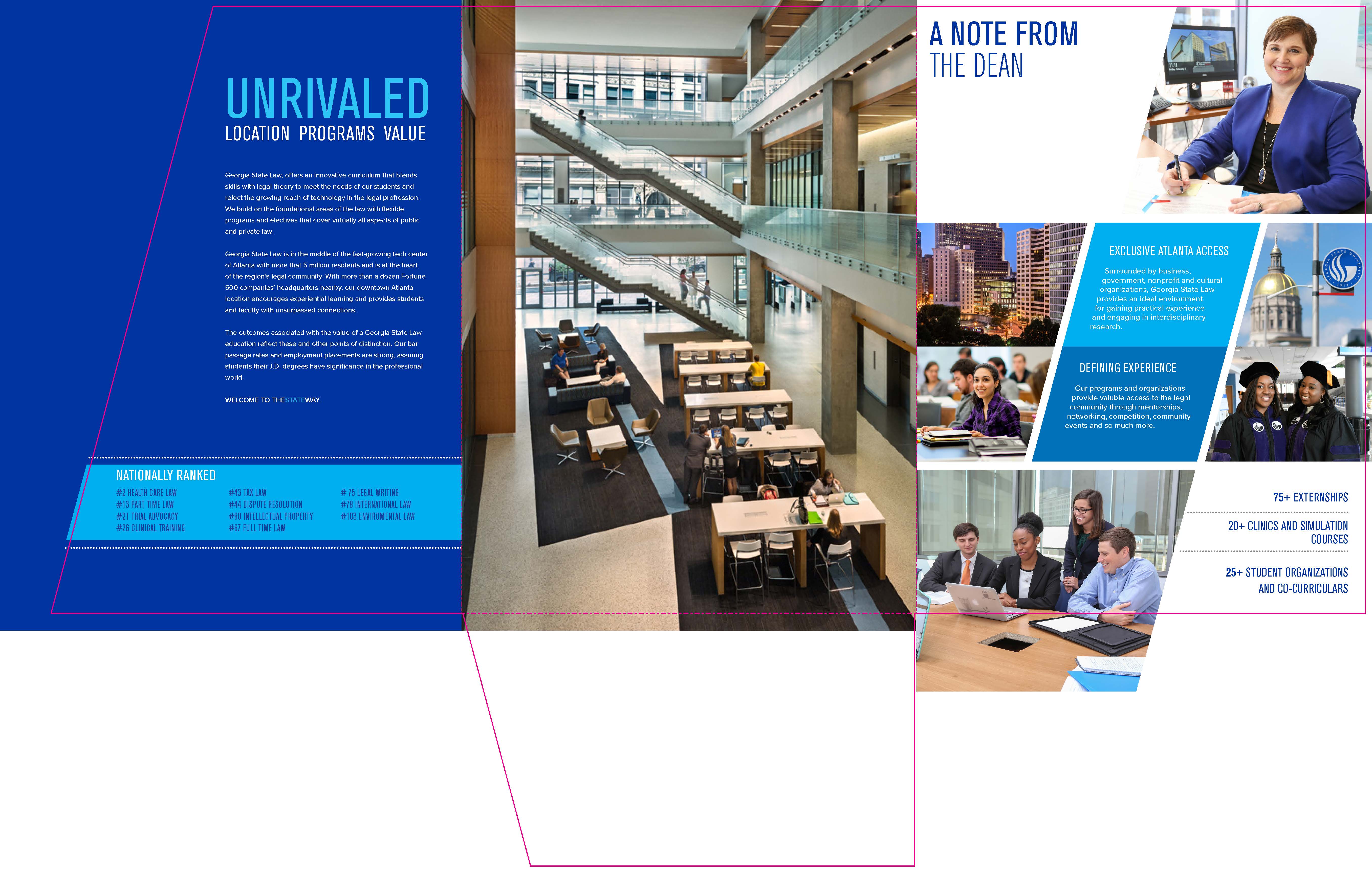 Design for gatefold folder